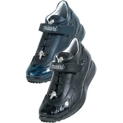 Mauri 8931 Genuine Alligator/Nappa Leather Sneakers - Suit Essence