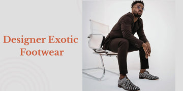 Designer exotic footwear