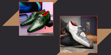 men's exotic skin shoes
