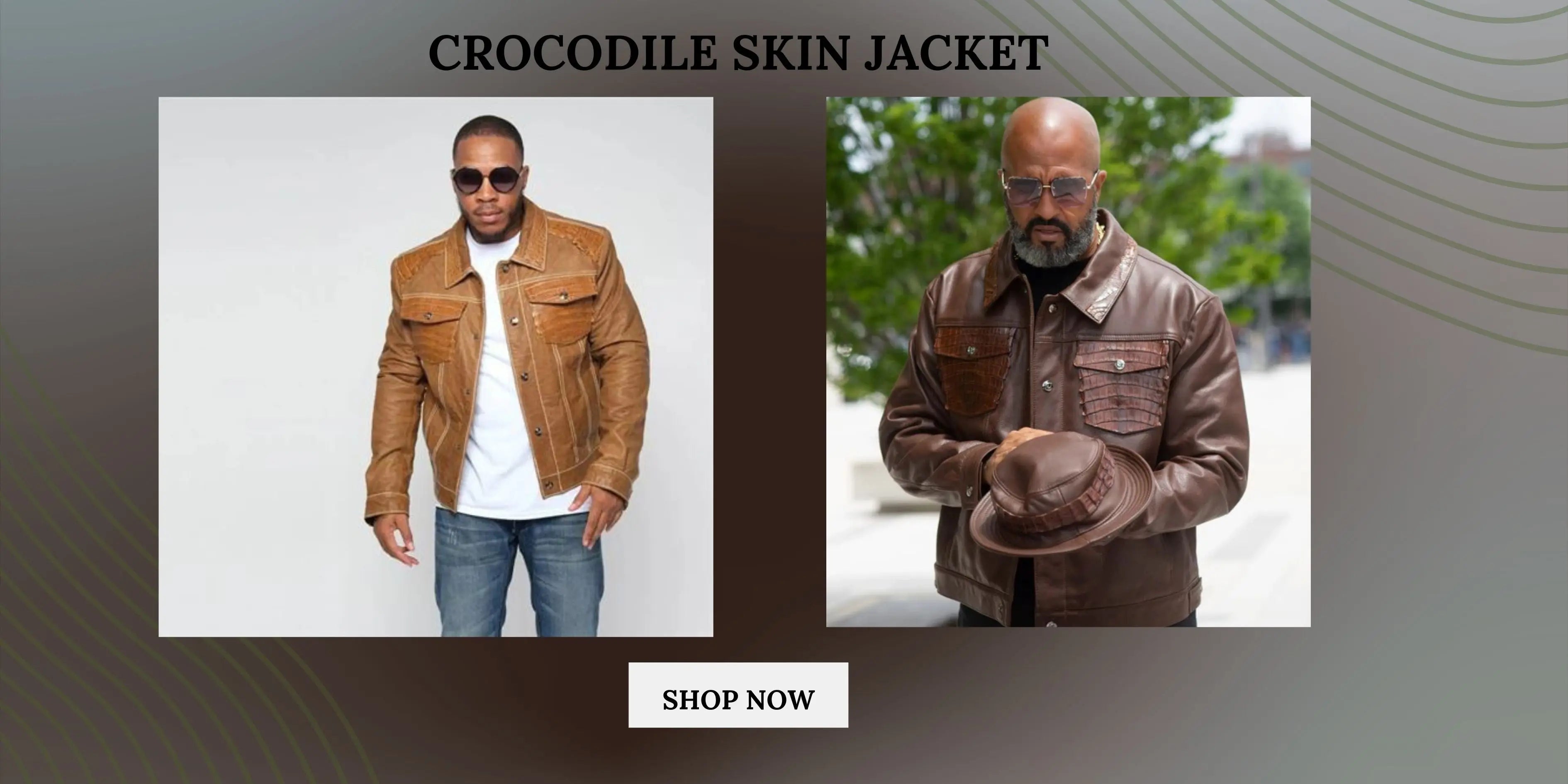 How to Choose the Perfect Alligator or Crocodile Skin Jacket for You