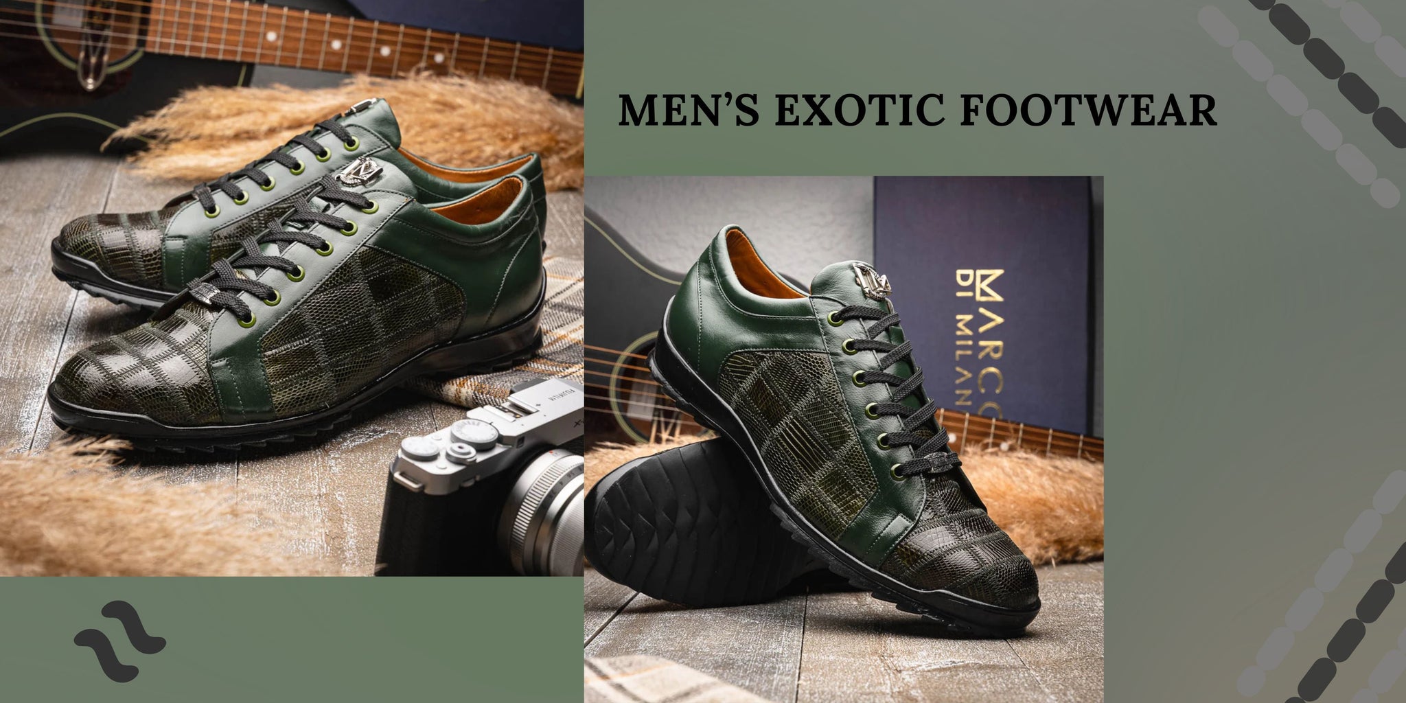Men’s Exotic Footwear