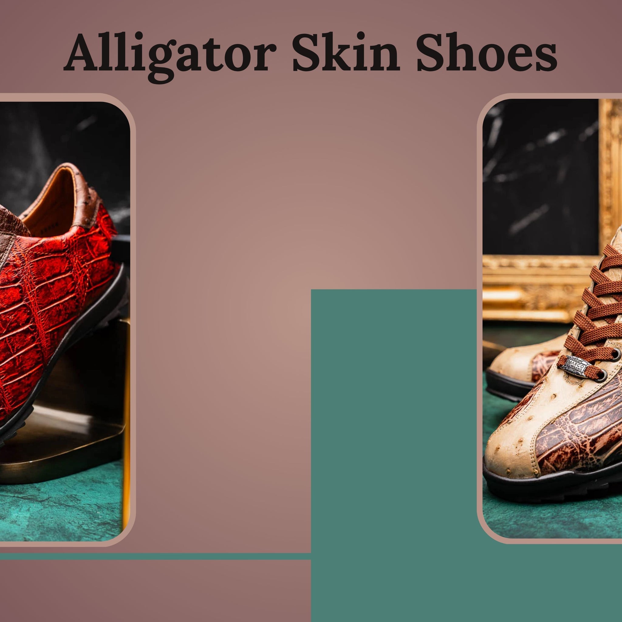 alligator skin shoes