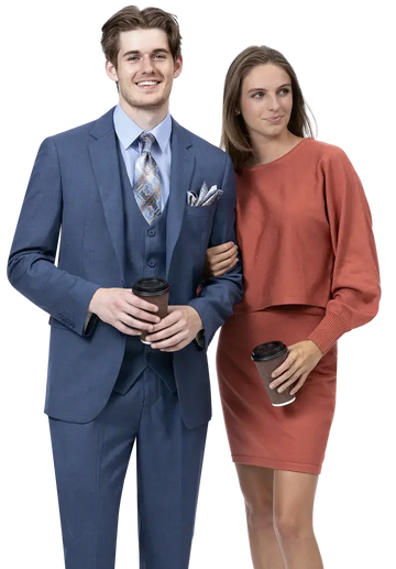 Midnight Vested Suit for Men