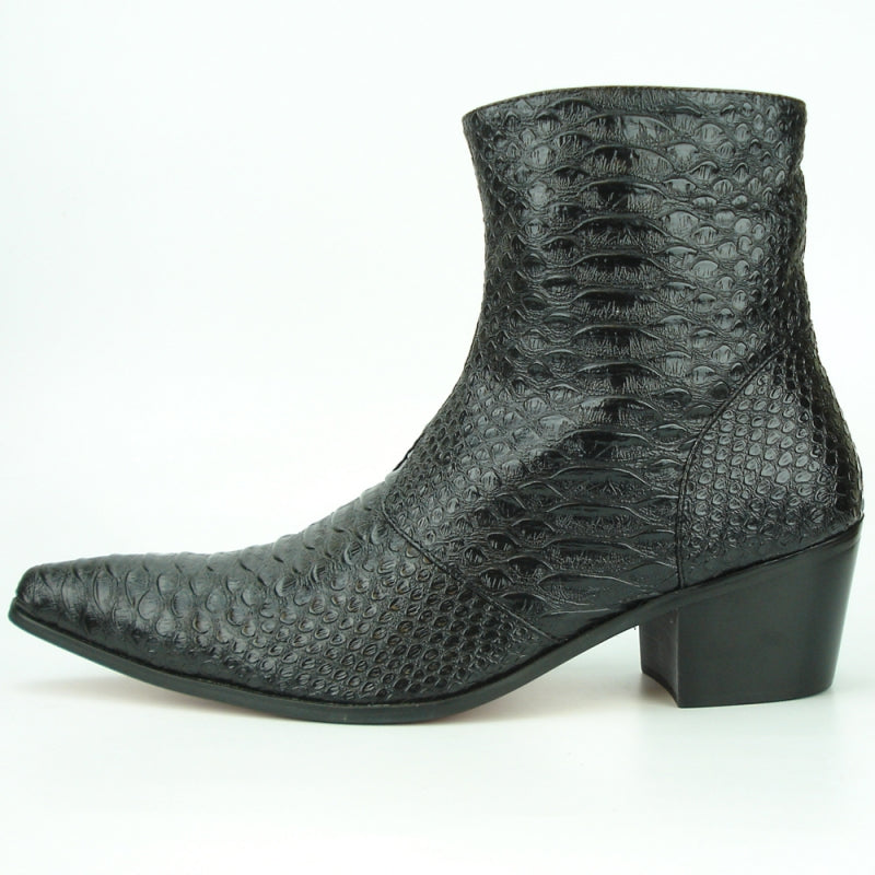 Fiesso FI-7240 Black Boots