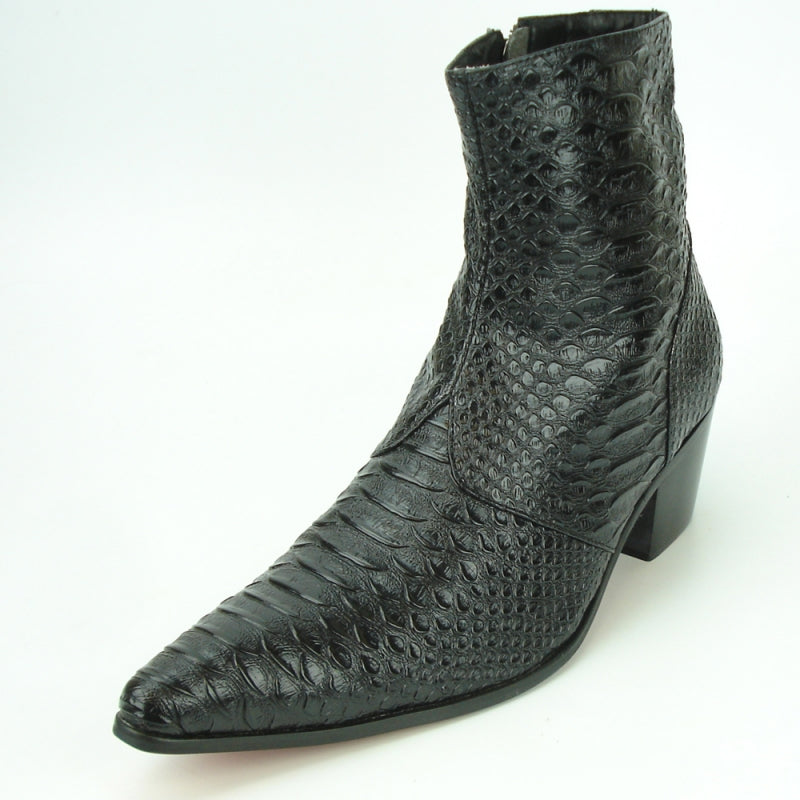 Fiesso FI-7240 Black Boots