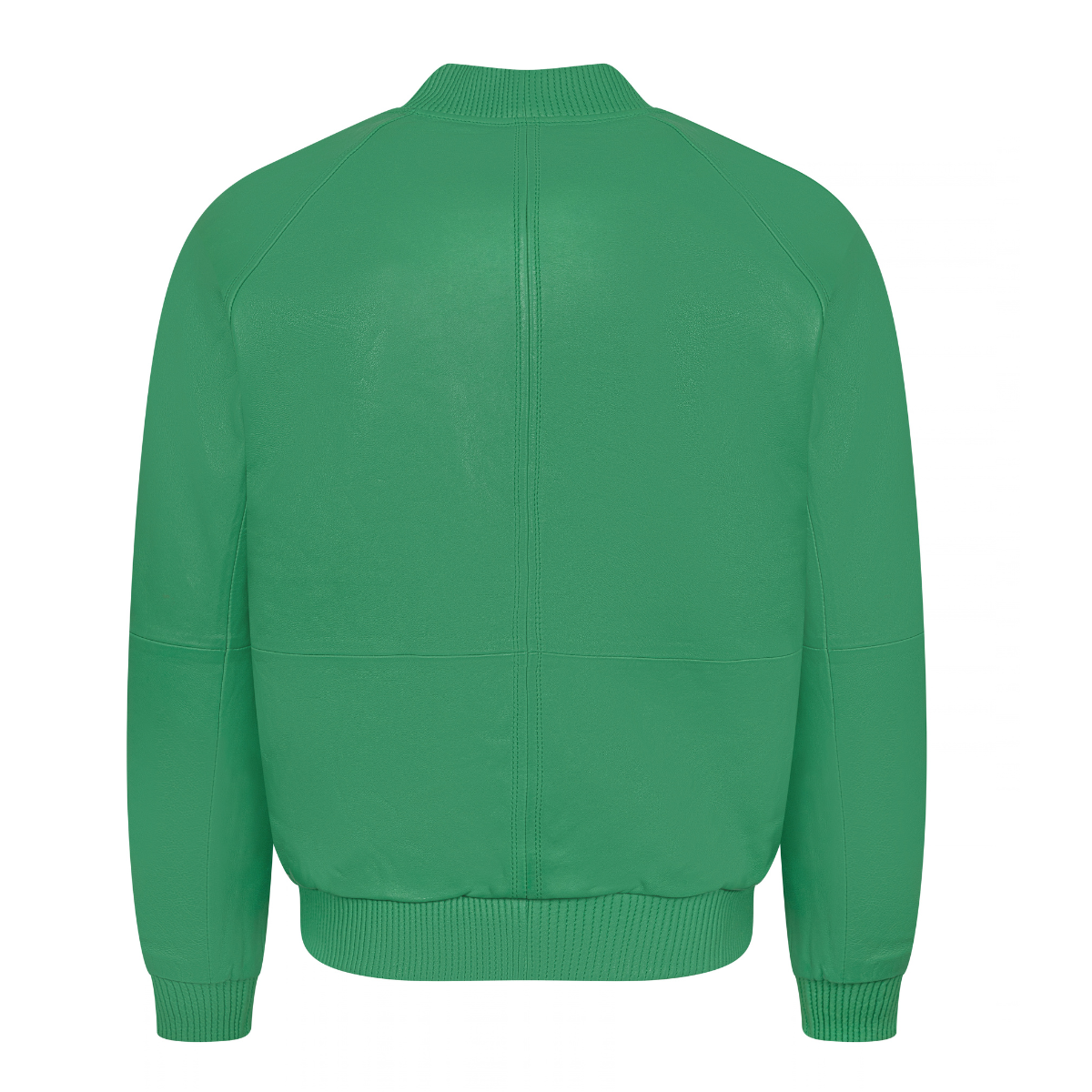 Jakewood 1051 Kelly Green Genuine Lambskin Baseball Varsity Jacket