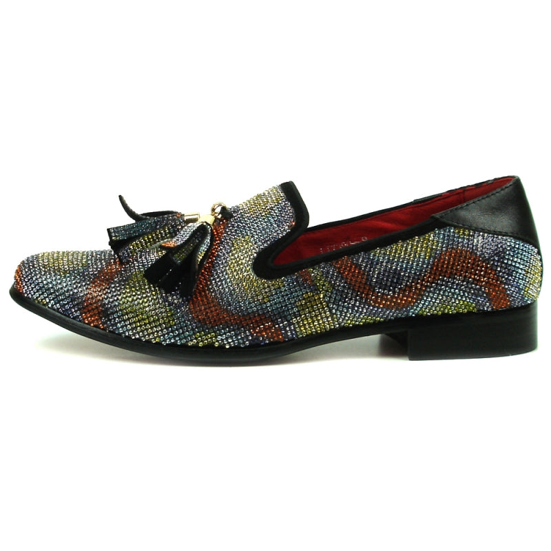 Fiesso FI-7390 Multi Color Loafers