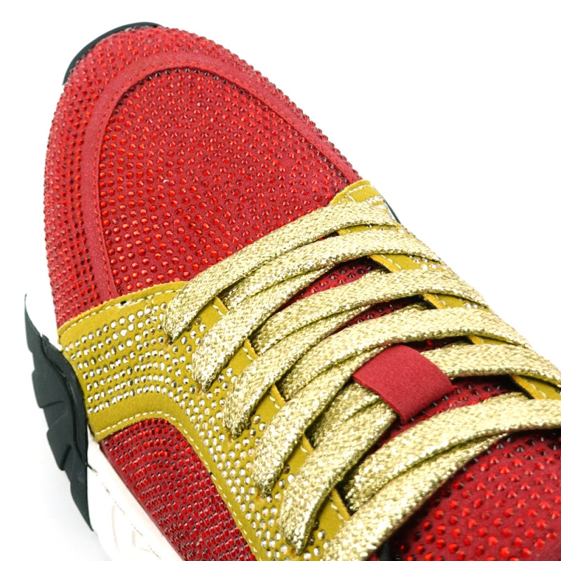 Fiesso FI-2407 Red Gold Encore Sneakers