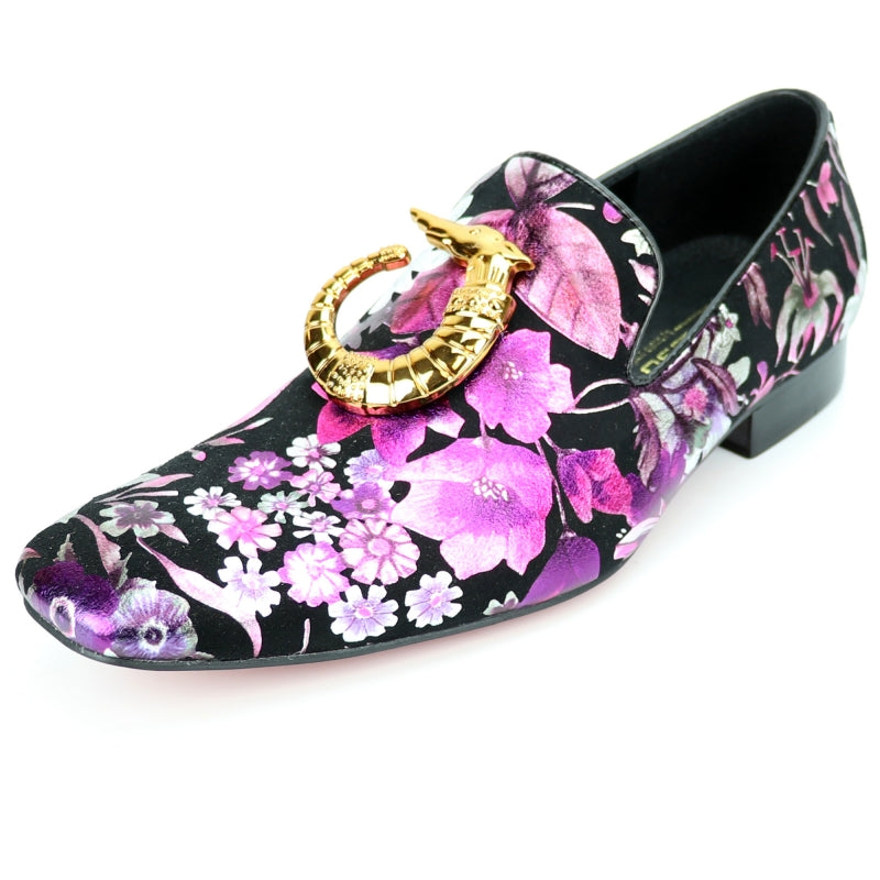 Fiesso FI-7259 Multicolor Slip on Loafers