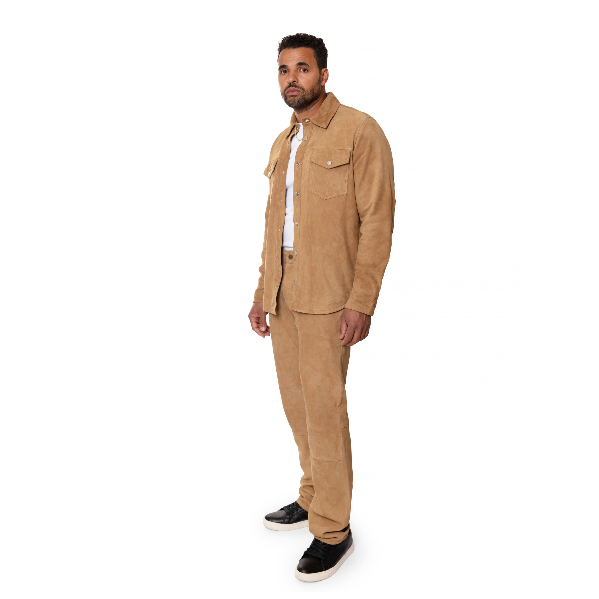 Jakewood 123 Boss Genuine Lambskin Leather Pants
