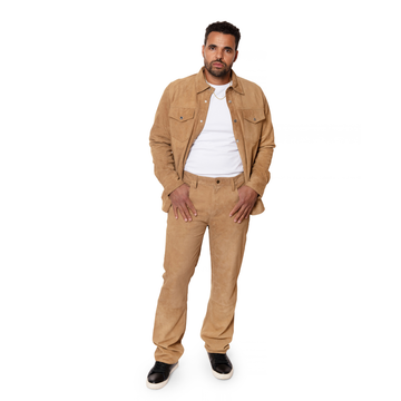Jakewood 123 Boss Genuine Lambskin Leather Pants