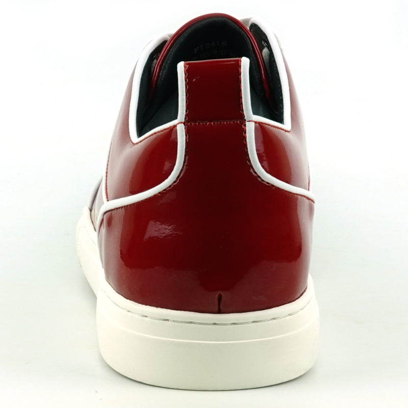 Fiesso FI-2415 Red Patent Leather Sneakers