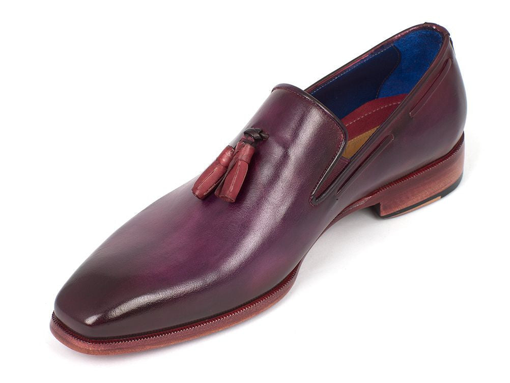 Paul Parkman Men's Tassel Loafer Purple (ID#5141PRP) PAUL PARKMAN