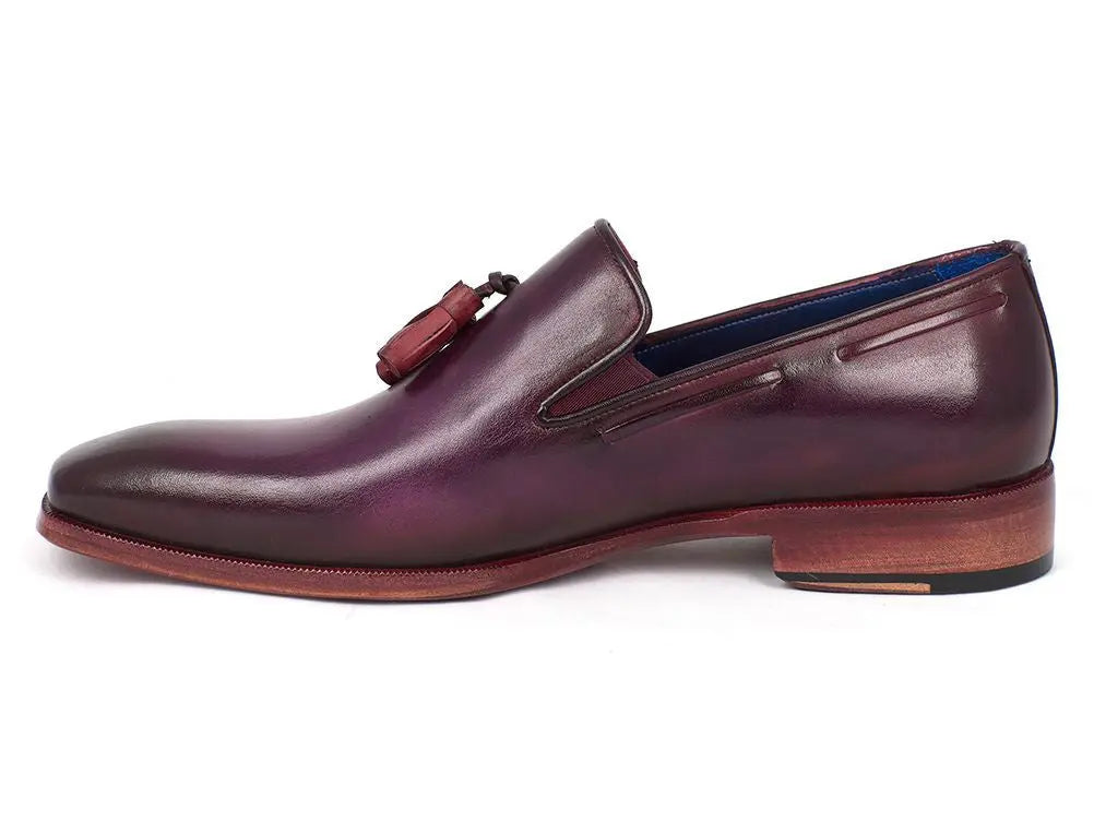 Paul Parkman Men's Purple Tassel Loafers (ID#5141PRP) PAUL PARKMAN