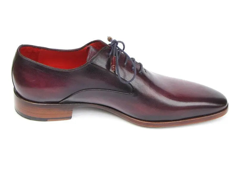 Paul Parkman Men's Purple Plain Toe Oxfords (ID#019-PURP) PAUL PARKMAN
