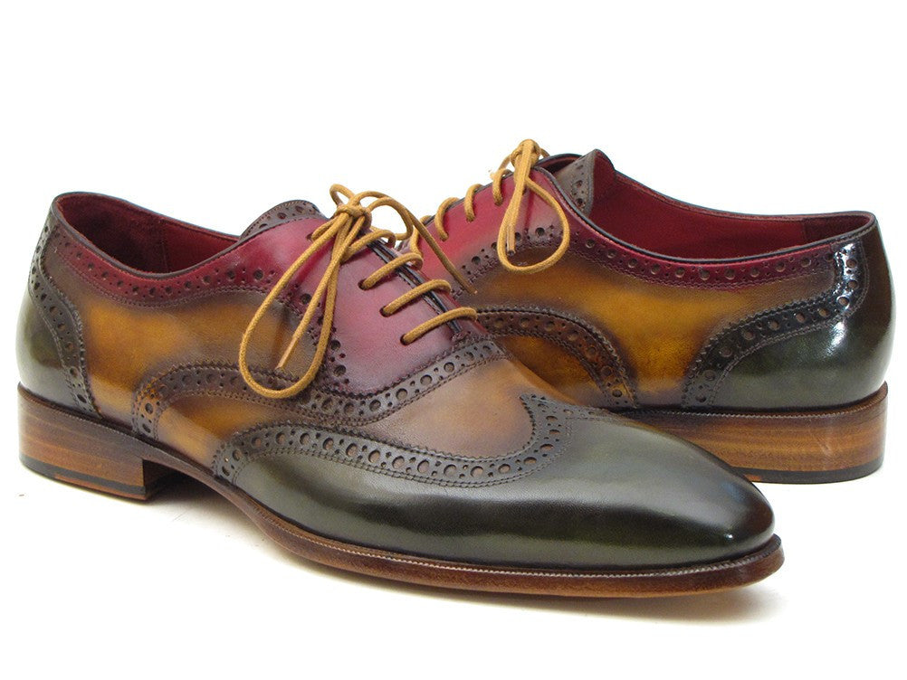 Paul Parkman Three Tone Wingtip Oxfords (ID#PP22F75) PAUL PARKMAN