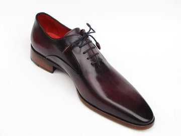 Paul Parkman Men's Purple Plain Toe Oxfords (ID#019-PURP) PAUL PARKMAN