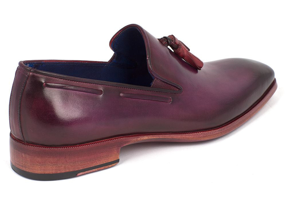 Paul Parkman Men's Tassel Loafer Purple (ID#5141PRP) PAUL PARKMAN