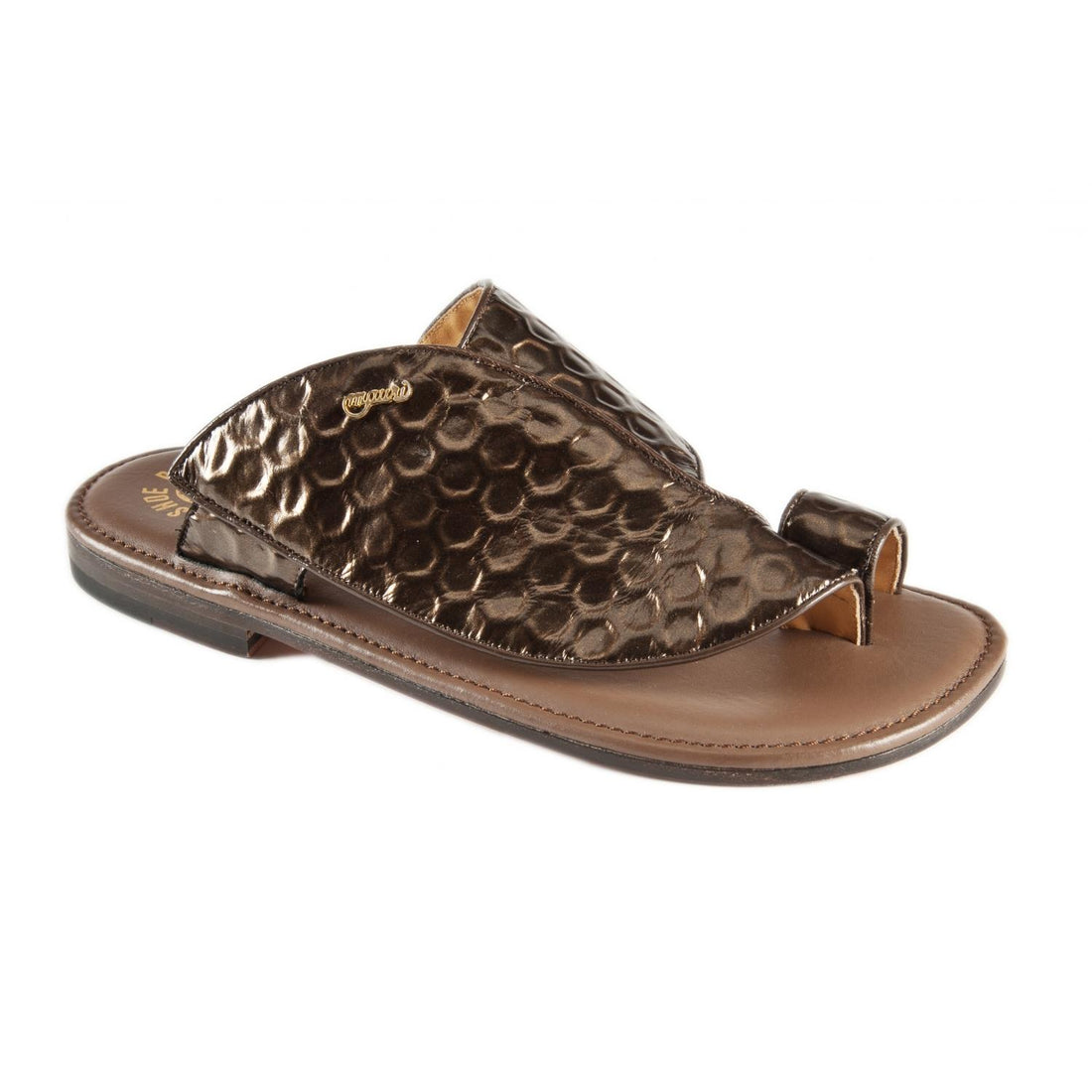 Mauri 1951/8 Brown Genuine Homer/Fabric Sandals