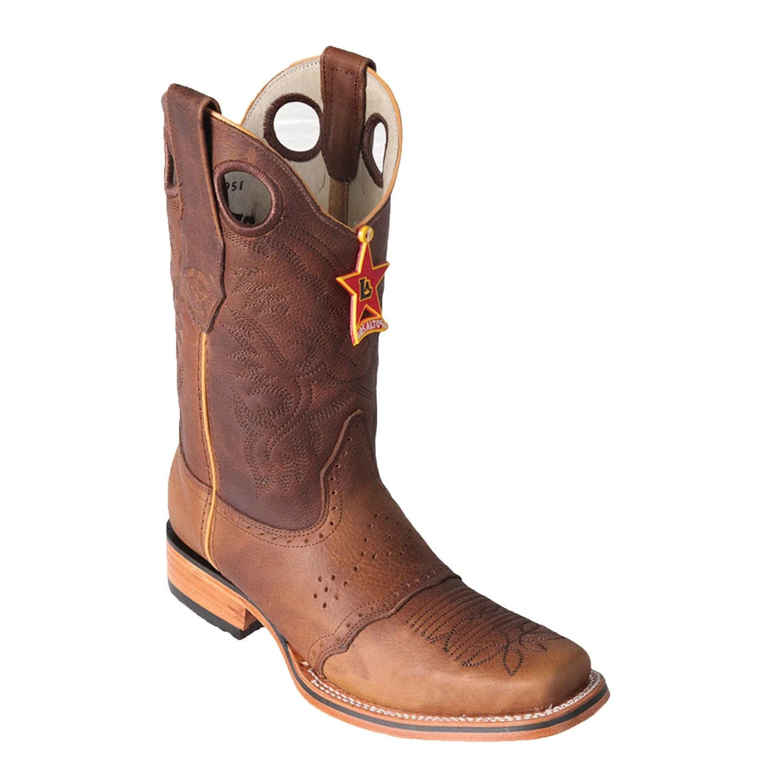 Los Altos 8149951 Men's Honey Genuine Rodeo Boots