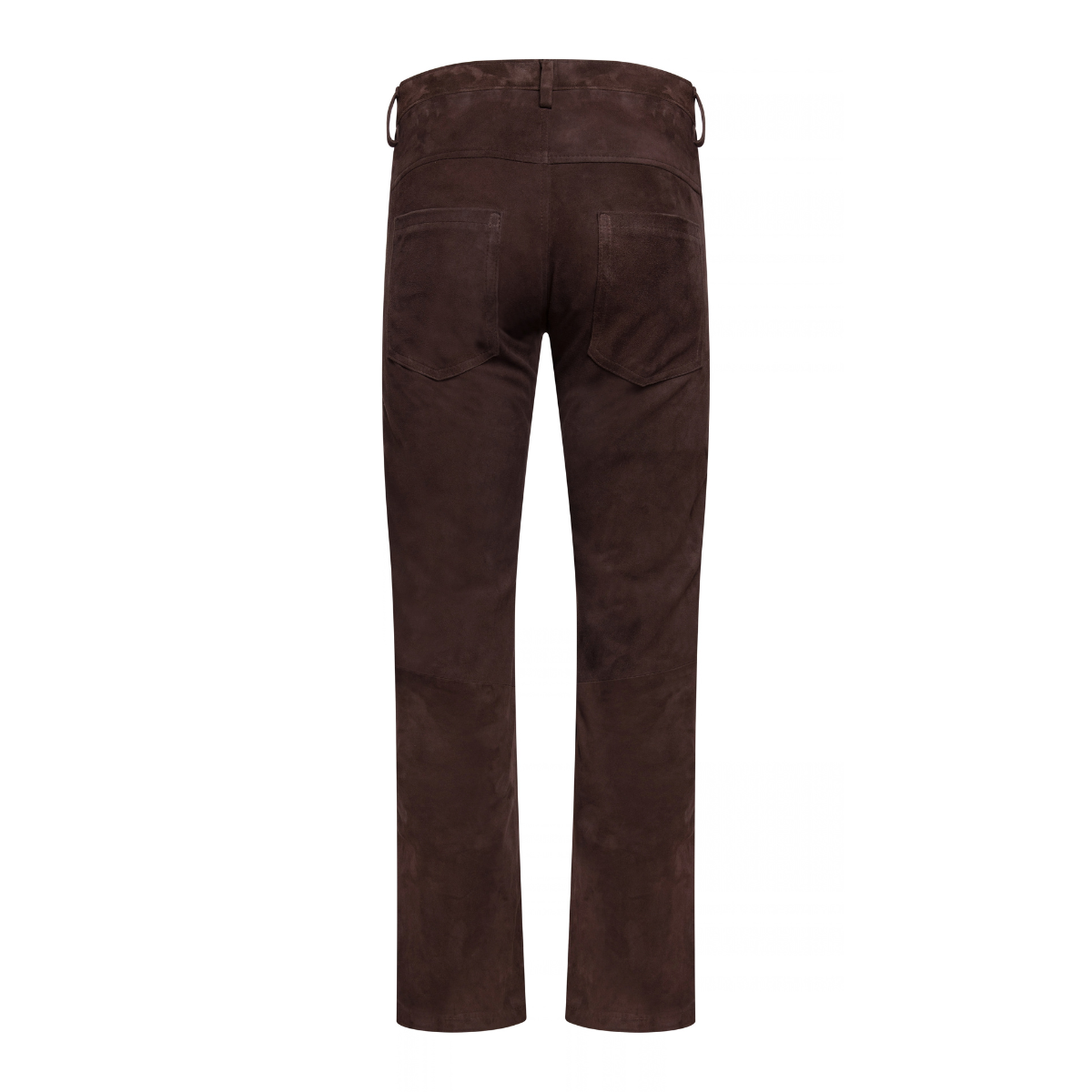Jakewood 124 Chocolate Brown/White Genuine Pony Hair/Suede Pants