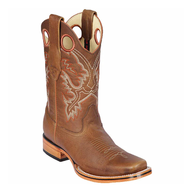 Los Altos 8129951 Men's Honey Genuine Rodeo Boots