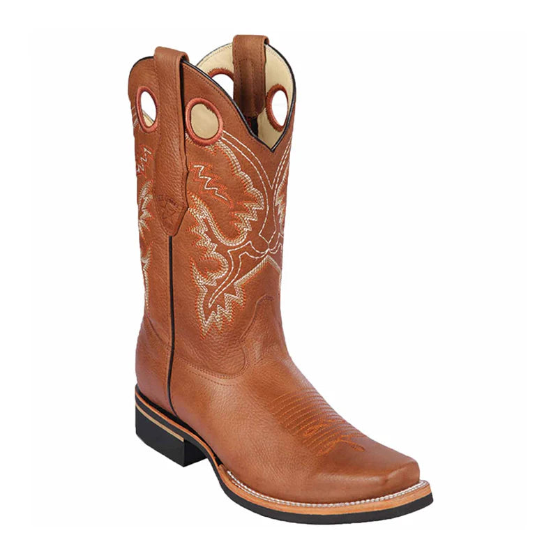 Los Altos 8132751 Men's Honey Genuine Grisly Rodeo Boots