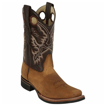 Los Altos 8136231 Men's Tan Genuine Rodeo Boots