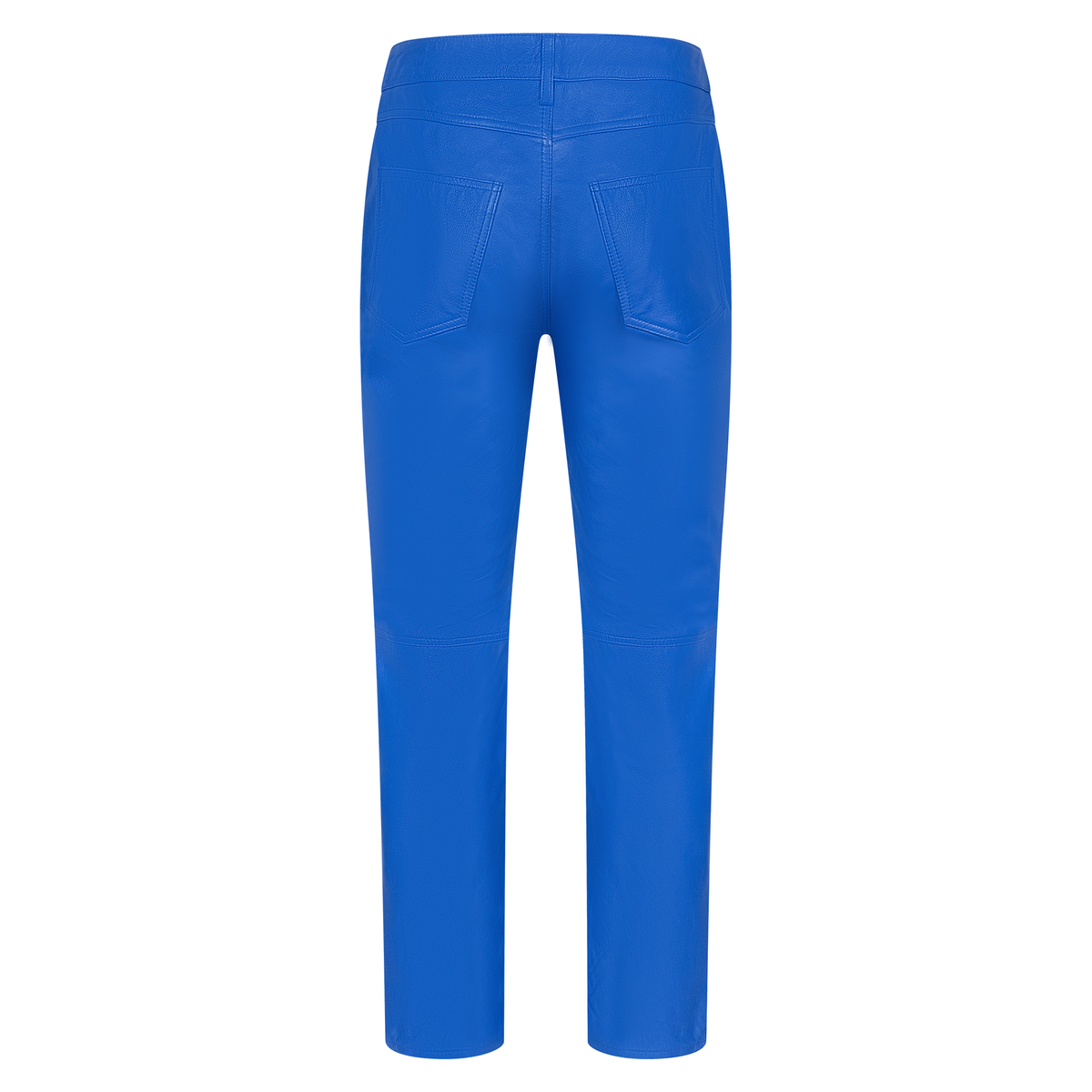 Jakewood 123 Royal Blue Genuine Lambskin Leather Pants