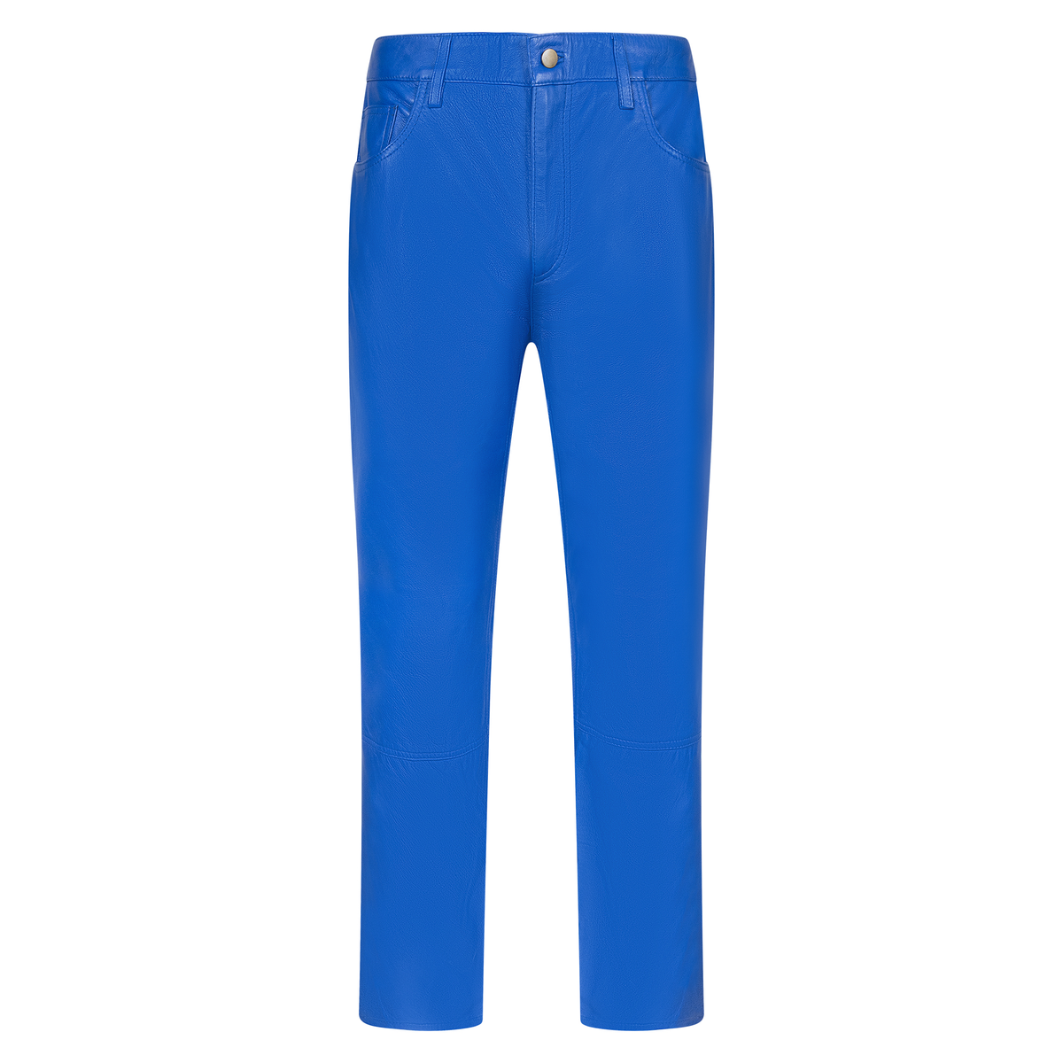 Jakewood 123 Royal Blue Genuine Lambskin Leather Pants