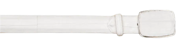 Wild West 2C11A0828 White Genuine Eel Cowboy Belt