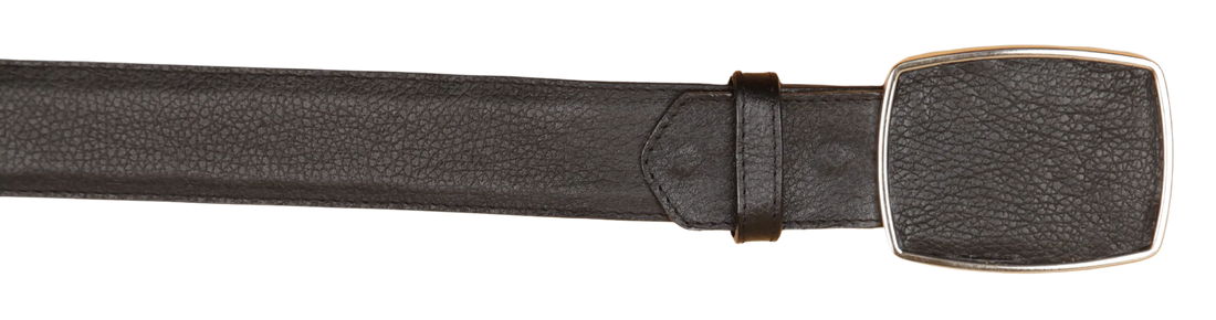 Wild West 2C11A2705 Black Genuine Leather Cowboy Belt Suit Essence