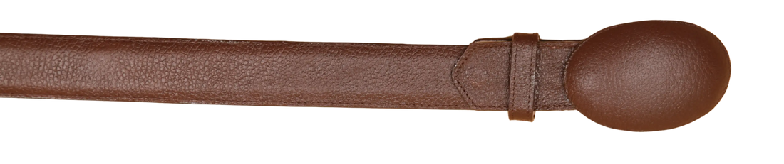 Wild West 2C11A2707 Brown Genuine Leather Cowboy Belt Suit Essence