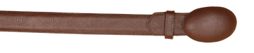 Wild West 2C11A2707 Brown Genuine Leather Cowboy Belt Suit Essence