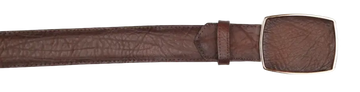 Wild West 2C11A3116 Faded Brown Genuine Leather Cowboy Belt