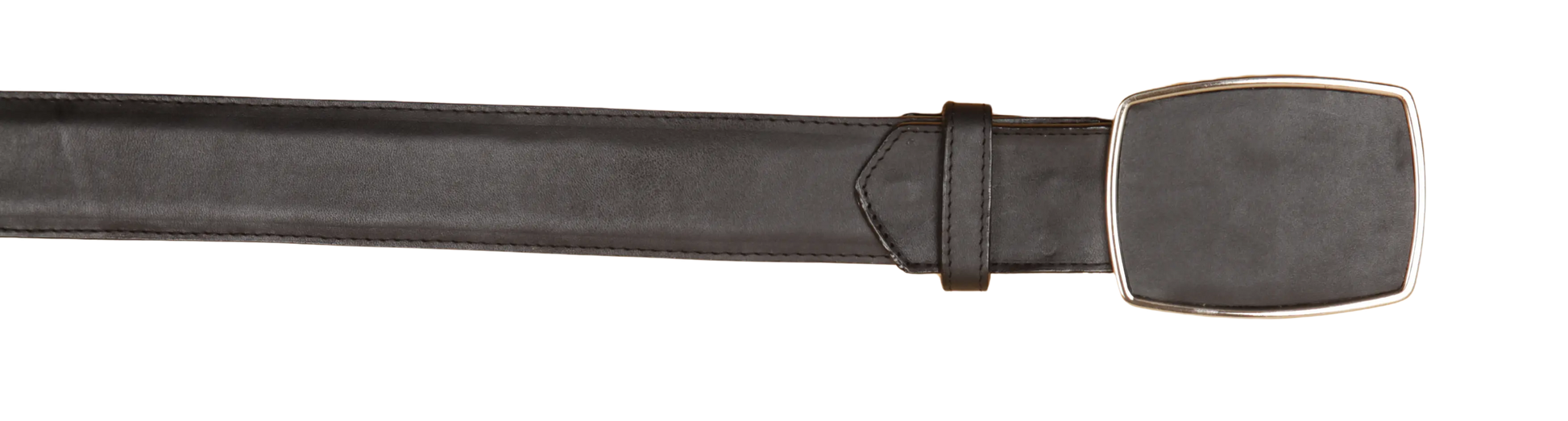 Wild West 2C11A3805 Black Genuine Leather Cowboy Belt Suit Essence