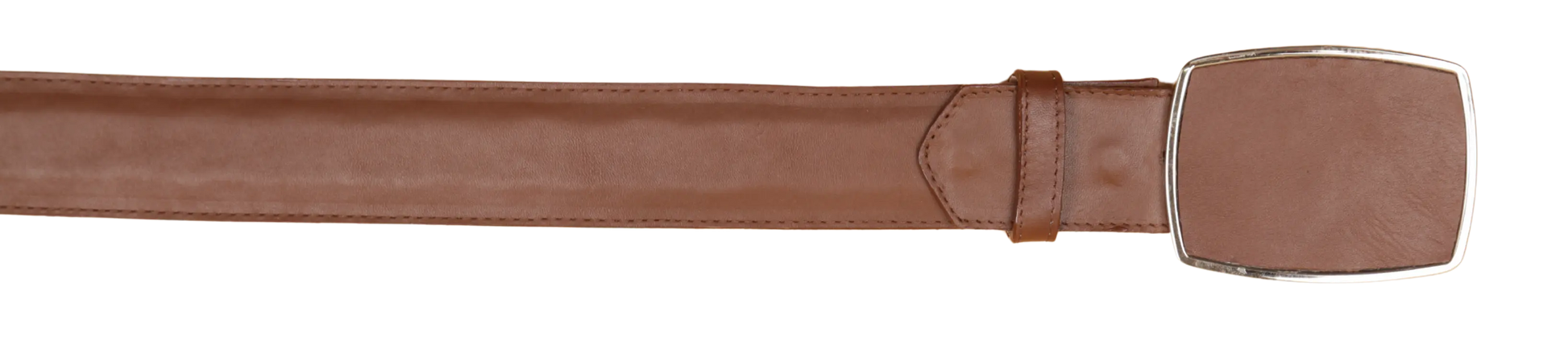 Wild West 2C11A3807 Brown Genuine Leather Cowboy Belt Suit Essence