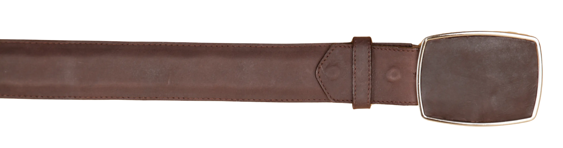 Wild West 2C11A5007 Brown Genuine Leather Cowboy Belt Suit Essence