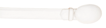 Wild West 2C11A5128 White Genuine Leather Cowboy Belt Suit Essence