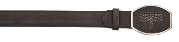 Wild West 2C11AR6309 Gray Genuine Leather Cowboy Belt Suit Essence