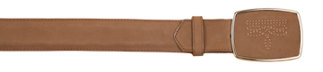 Wild West 2C11AR6361 Taupe Genuine Leather Cowboy Belt Suit Essence