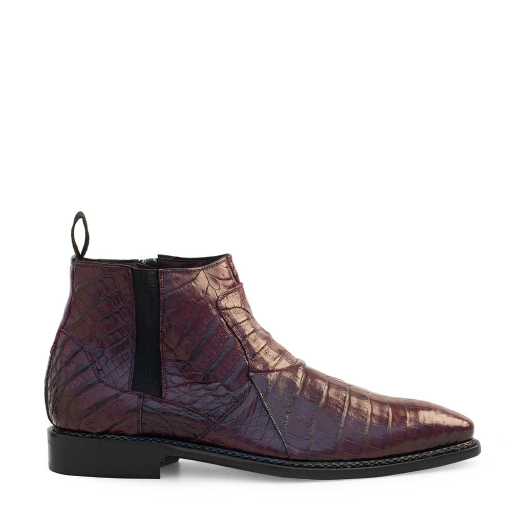 Mezlan Blackmore 4715-F Burgundy Crocodile Boots