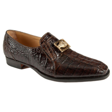 Mauri 4739/1 Brown Genuine Hornback/Calf Printed Hornback Loafer Shoes