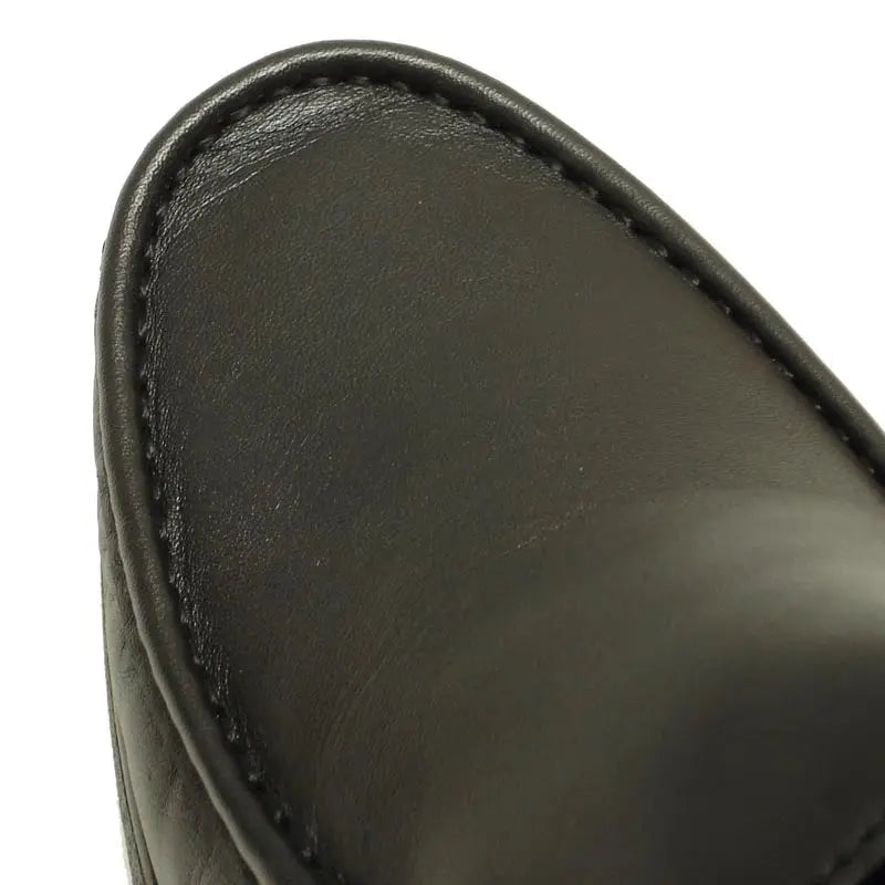 Pinoso's P-4746-628 Black Slip on Loafers