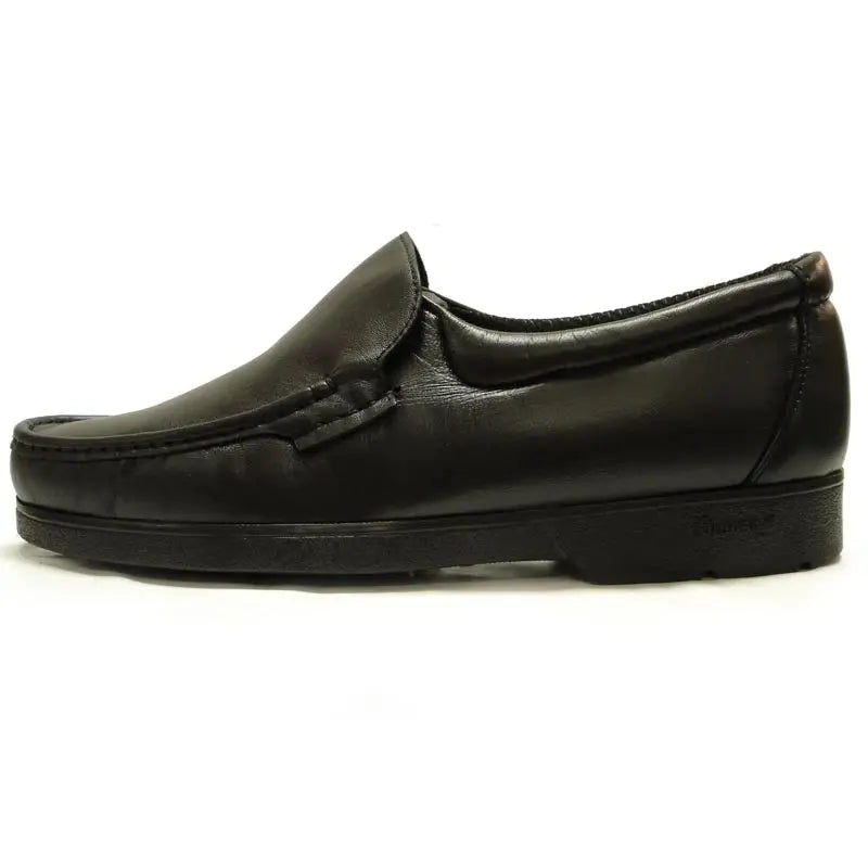 Pinoso's P-4746-628 Black Slip on Loafers