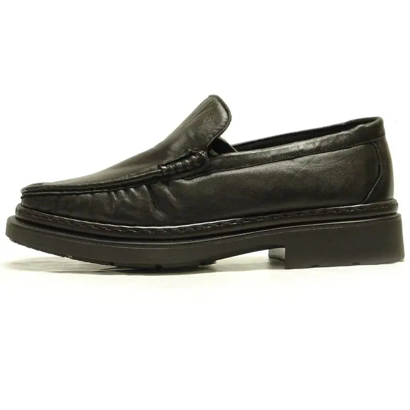 Pinoso's P-4746 Black Slip on Loafers
