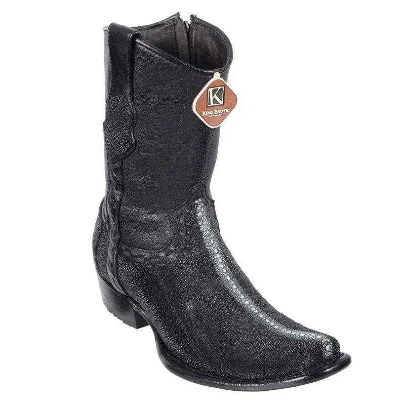 Los Altos 3X Toe Stingray Rowstone hommes noir larges cowboy Los Altos 3X Toe Stingray Rowstone hommes noir larges cowboy