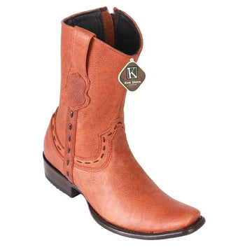 King Exotic 479B2751 Men's Honey Genuine Leather Dubai Toe Cowboy Boots