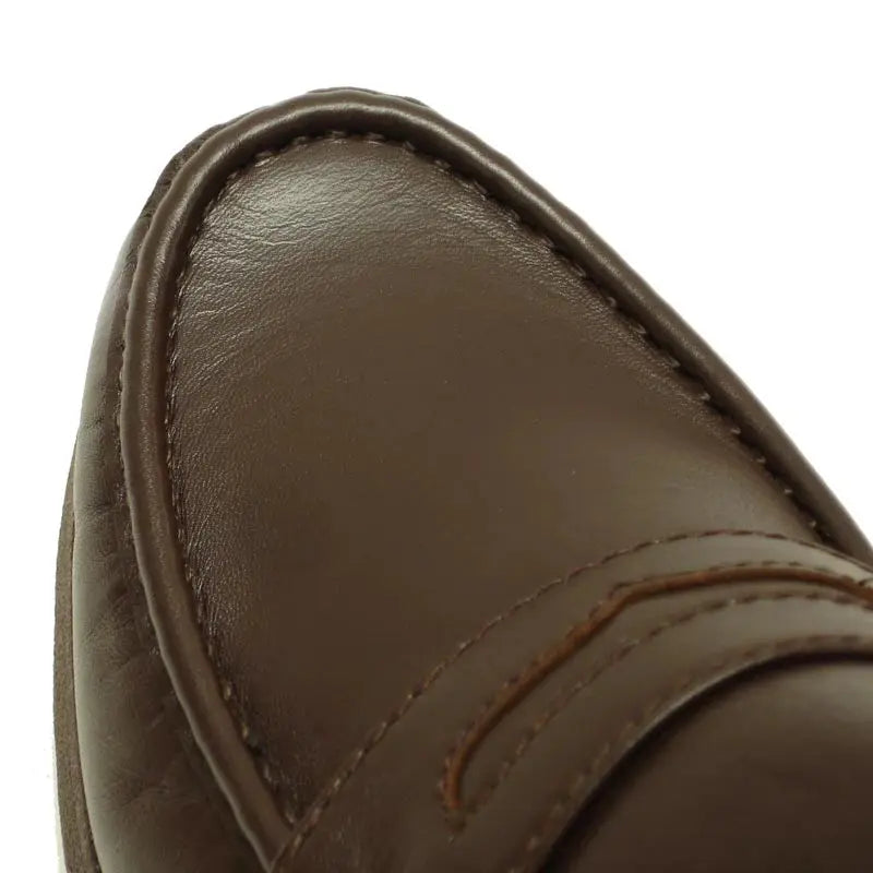 Pinoso's P-4804-628 Brown Slip on Loafers