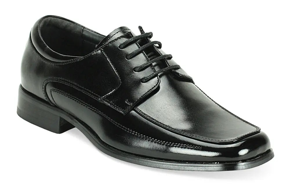 Giorgio Venturi 4941 Black Genuine Leather Oxfords